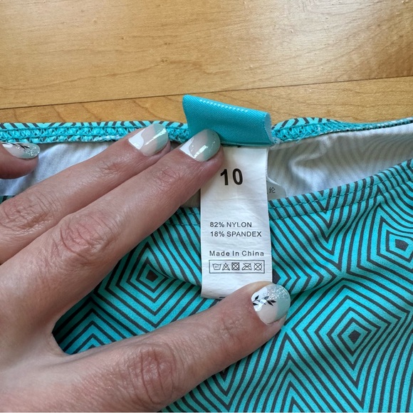 Swim bottoms tummy control with shirred sides - Picture 3 of 5